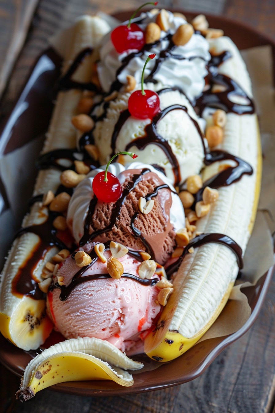 Banana Split Recipe