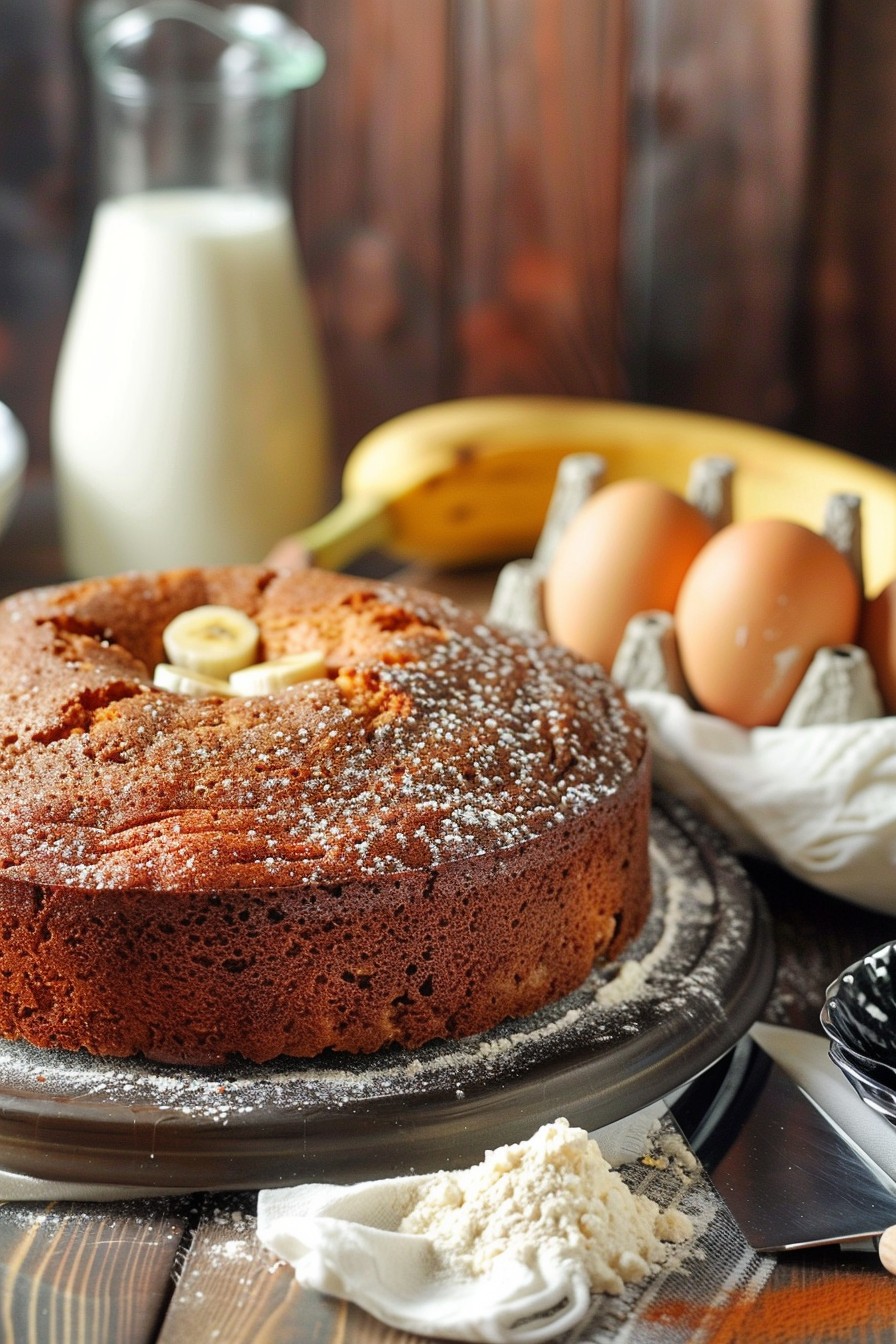 Basic Banana Cake Recipe