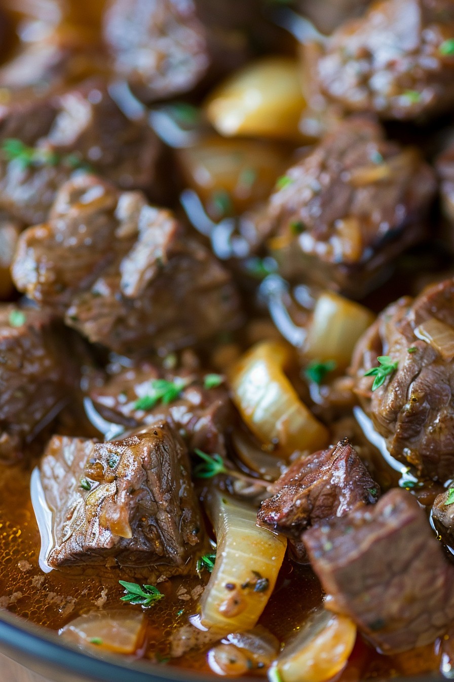 Beef Cubes Crockpot Recipe