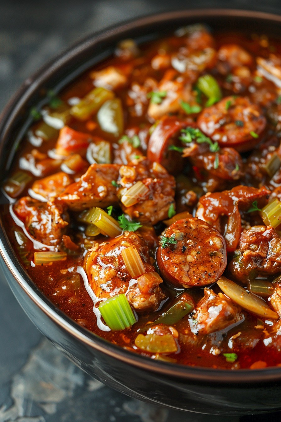 Black Gumbo Recipe