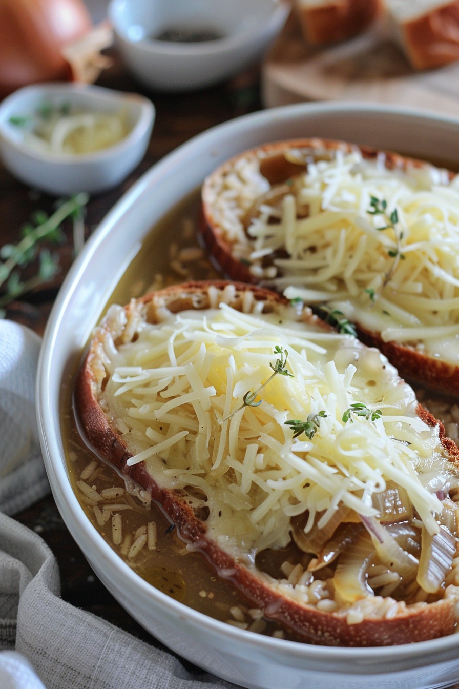 Brown Rice Recipe French Onion Soup