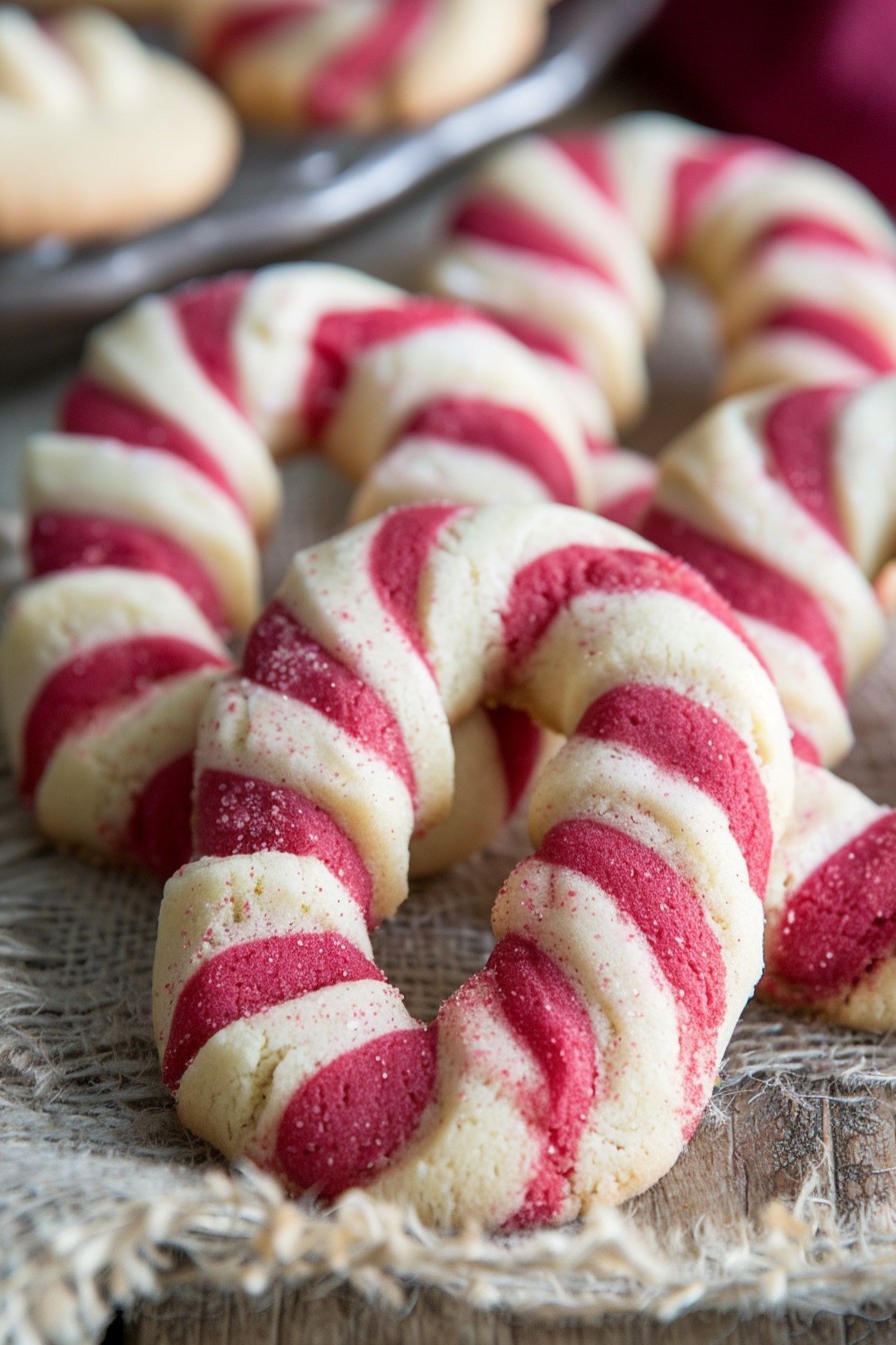 Candy Cane Cookies Recipe