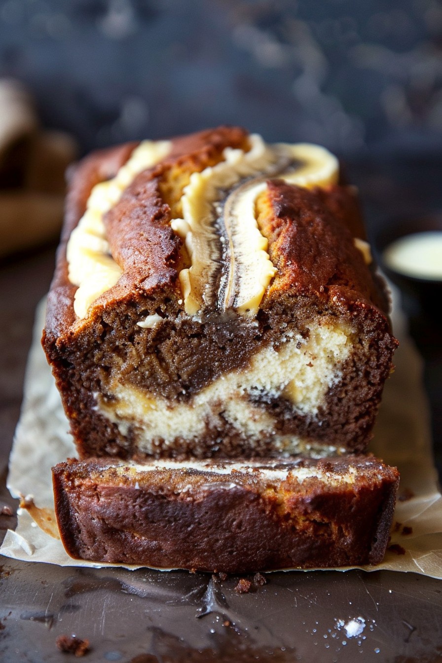 Cheesecake Banana Bread Recipe