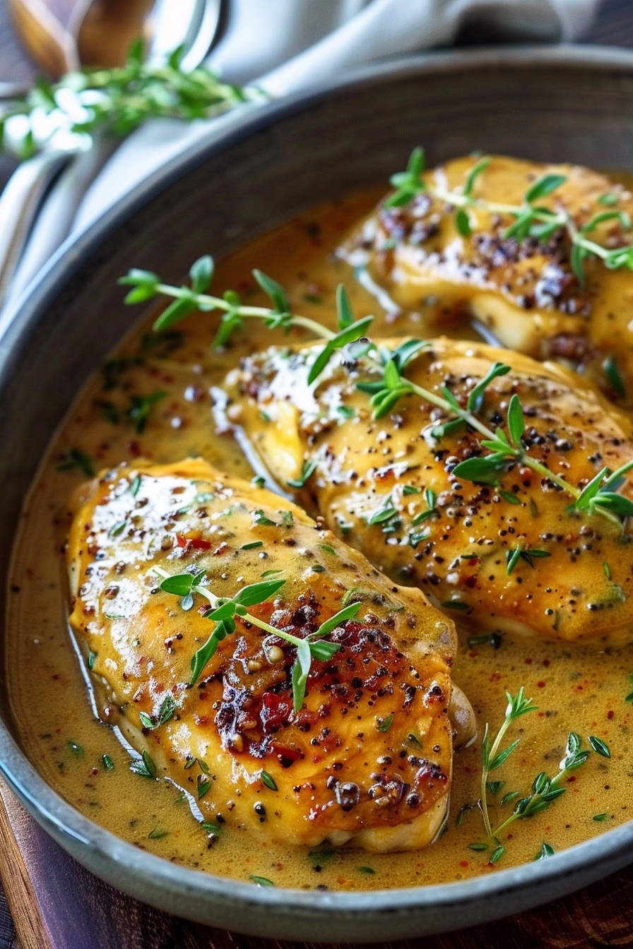 Chicken And Dijon Mustard Recipe