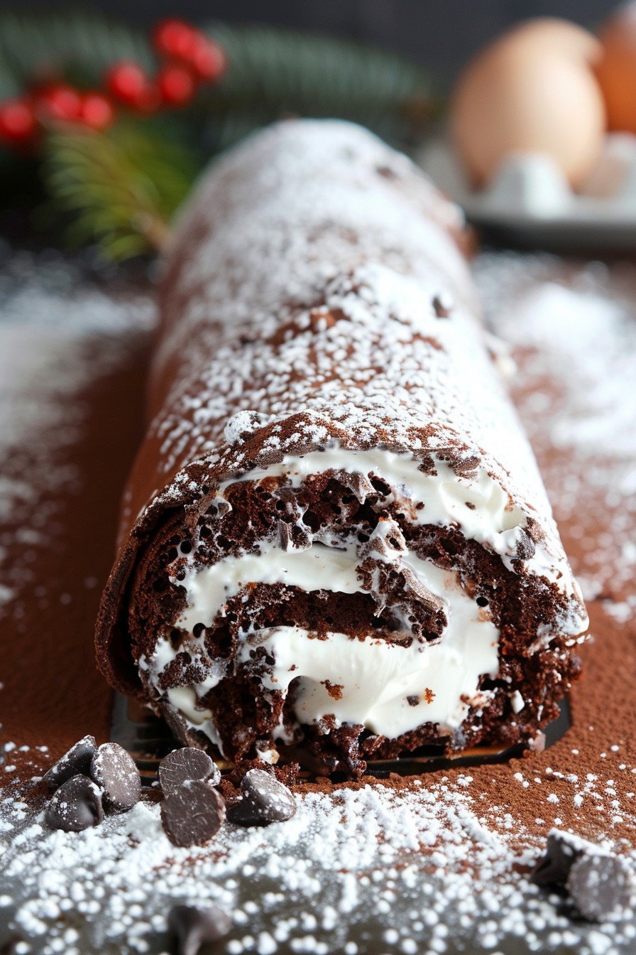 Chocolate Christmas Log Recipe
