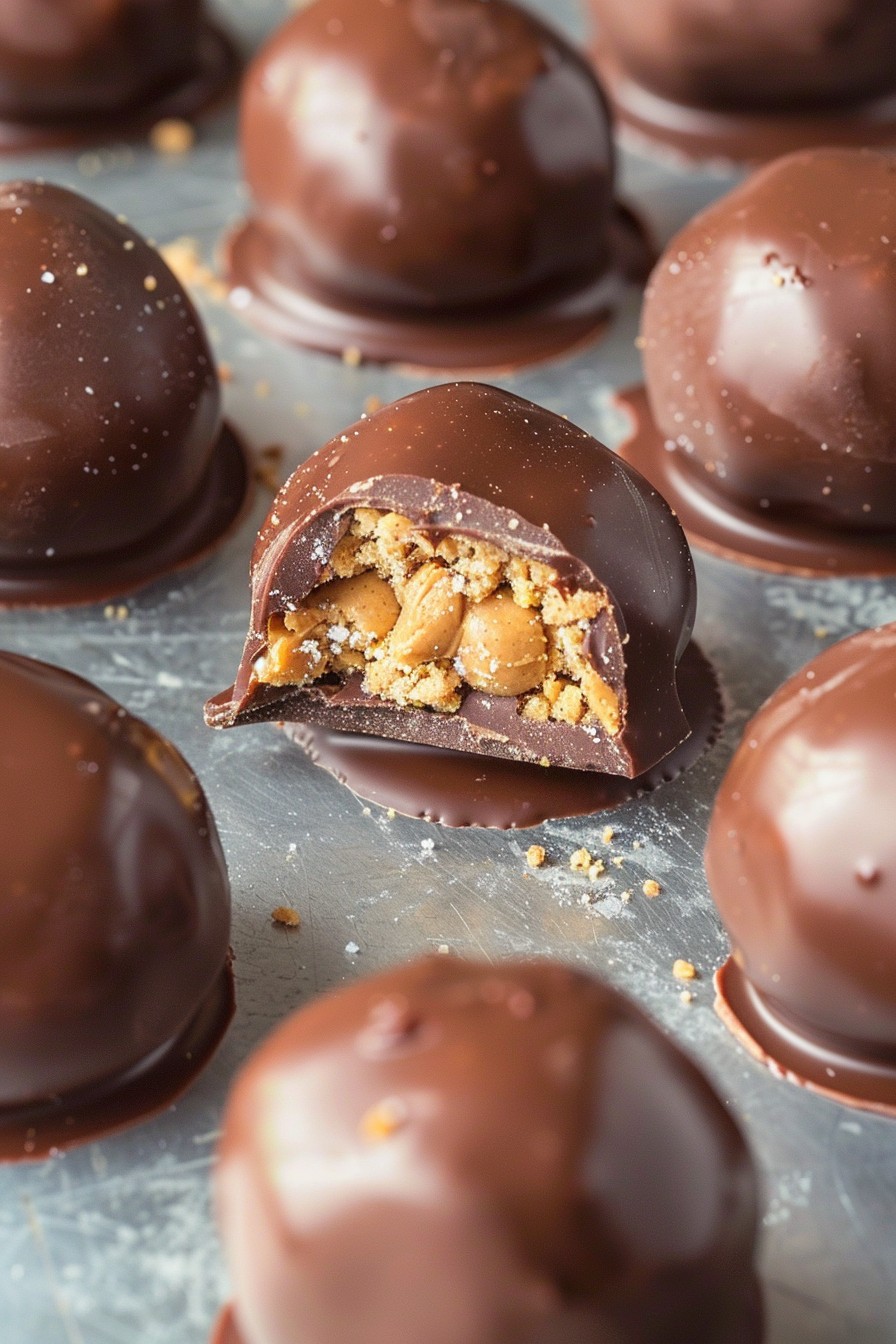 Chocolate Peanut Butter Balls Recipe