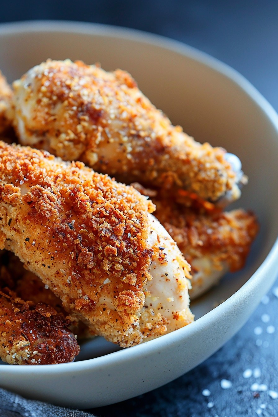 Crispy Oven Fried Chicken Recipe