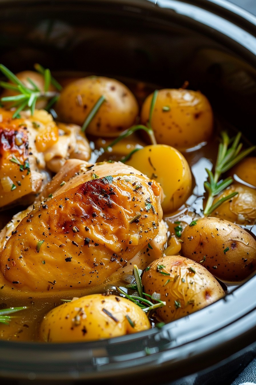 Crock Pot Chicken And Potatoes Recipe