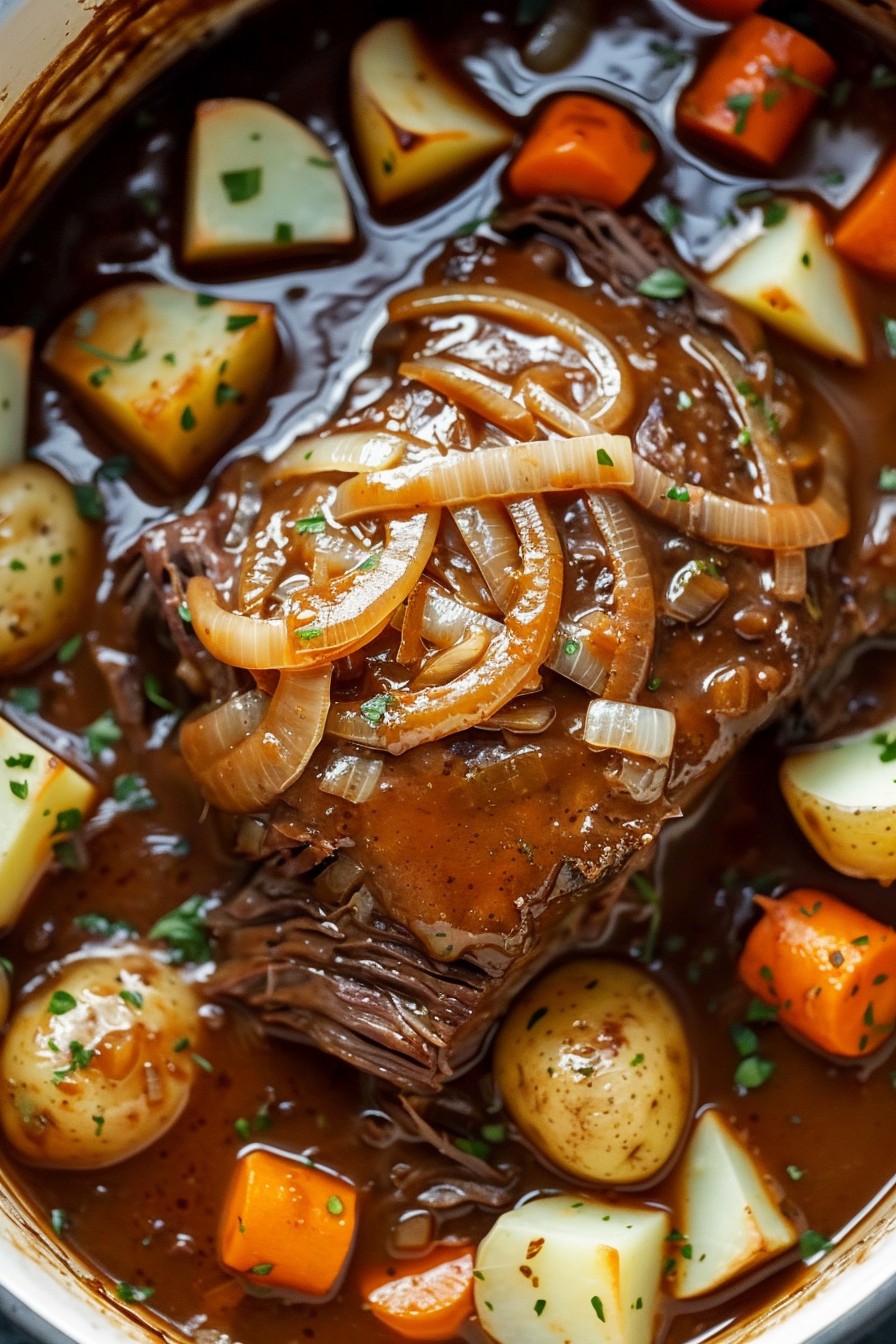 Crock Pot Roast And Gravy Recipe