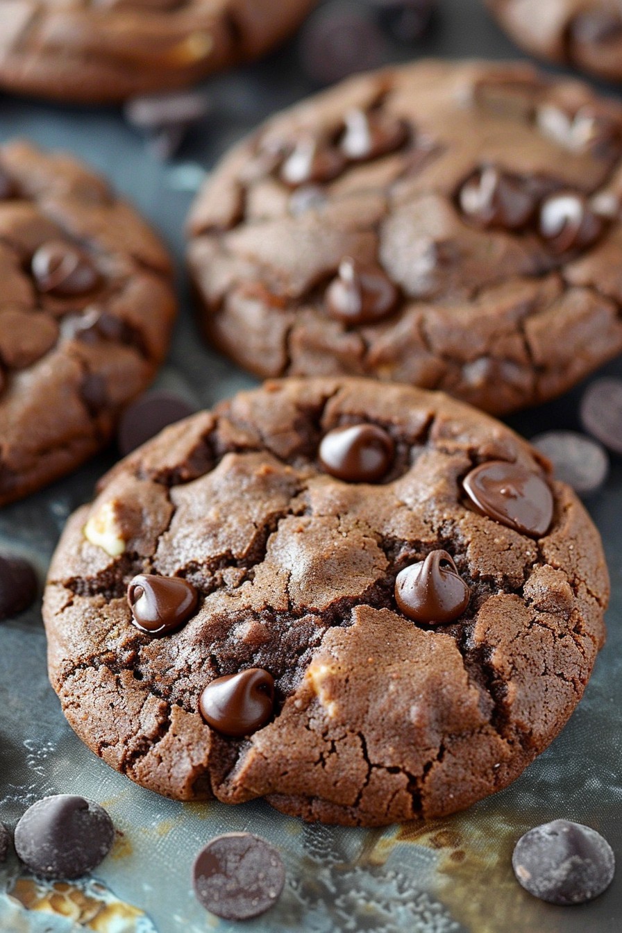 Eggless Chocolate Cookies Recipe