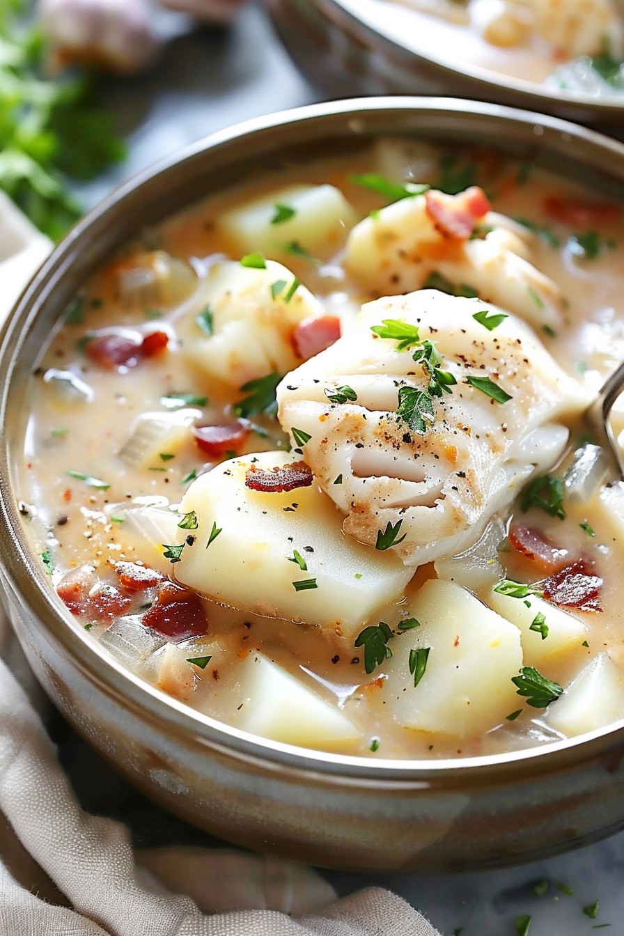 Fish Chowder Recipe With Bacon