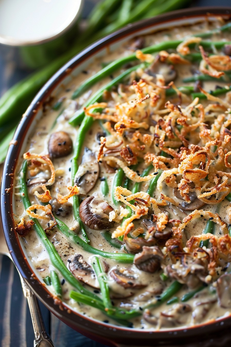 Green Bean Casserole Recipe Canned