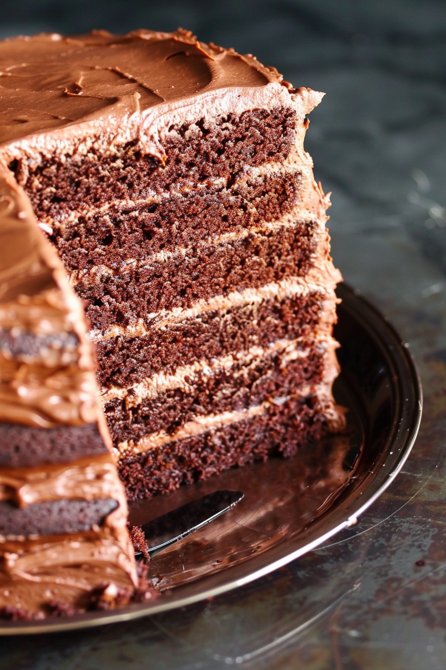Homemade Easy Chocolate Cake Recipe
