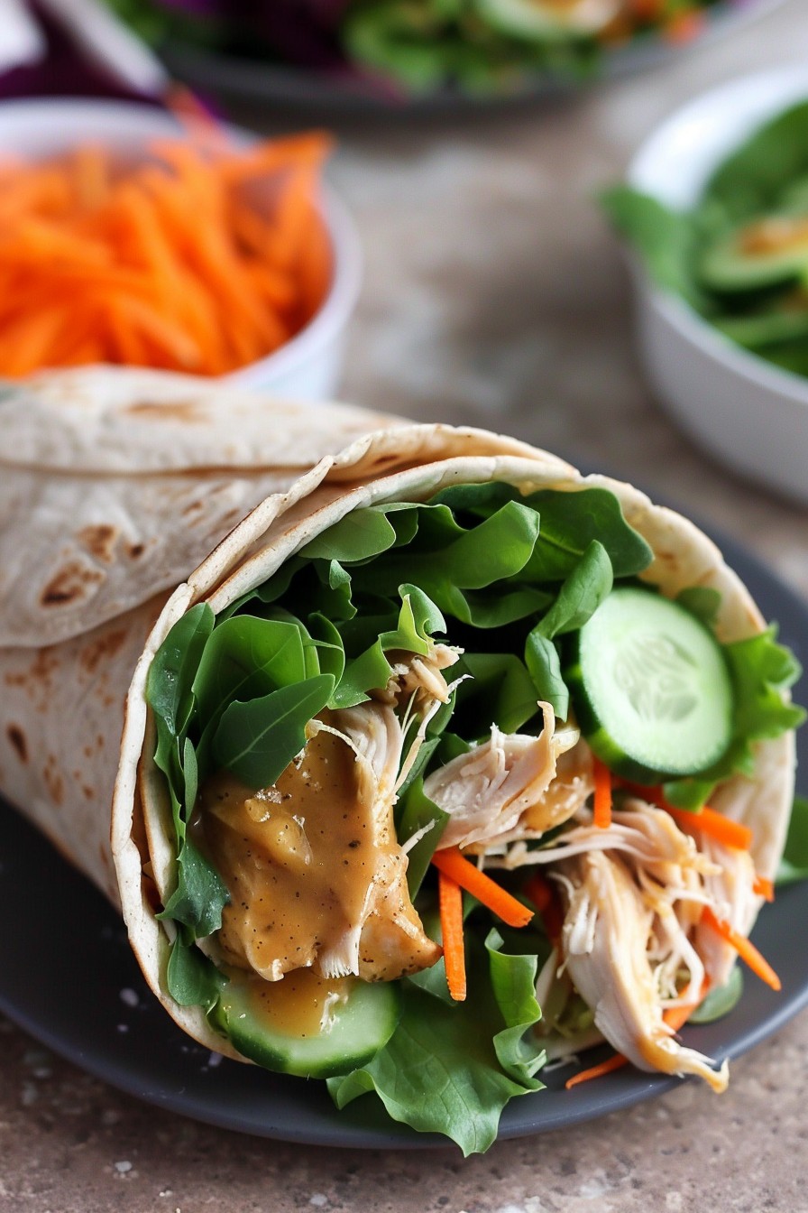 Honey Mustard Chicken Wrap Recipe