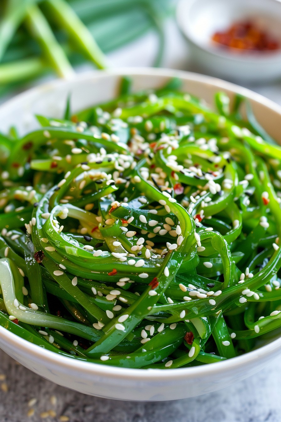 Korean Green Onion Salad Recipe