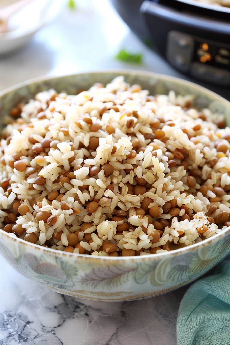 Lentils And Rice In Rice Cooker Recipe
