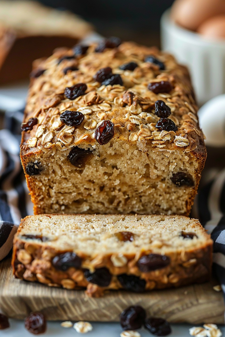 Oatmeal Raisin Bread Recipe