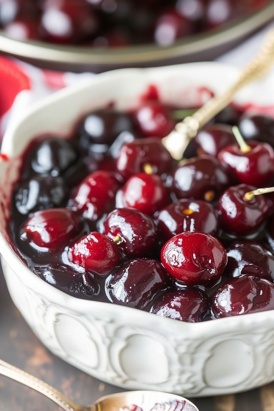 Old Fashioned Cherries Jubilee Recipe