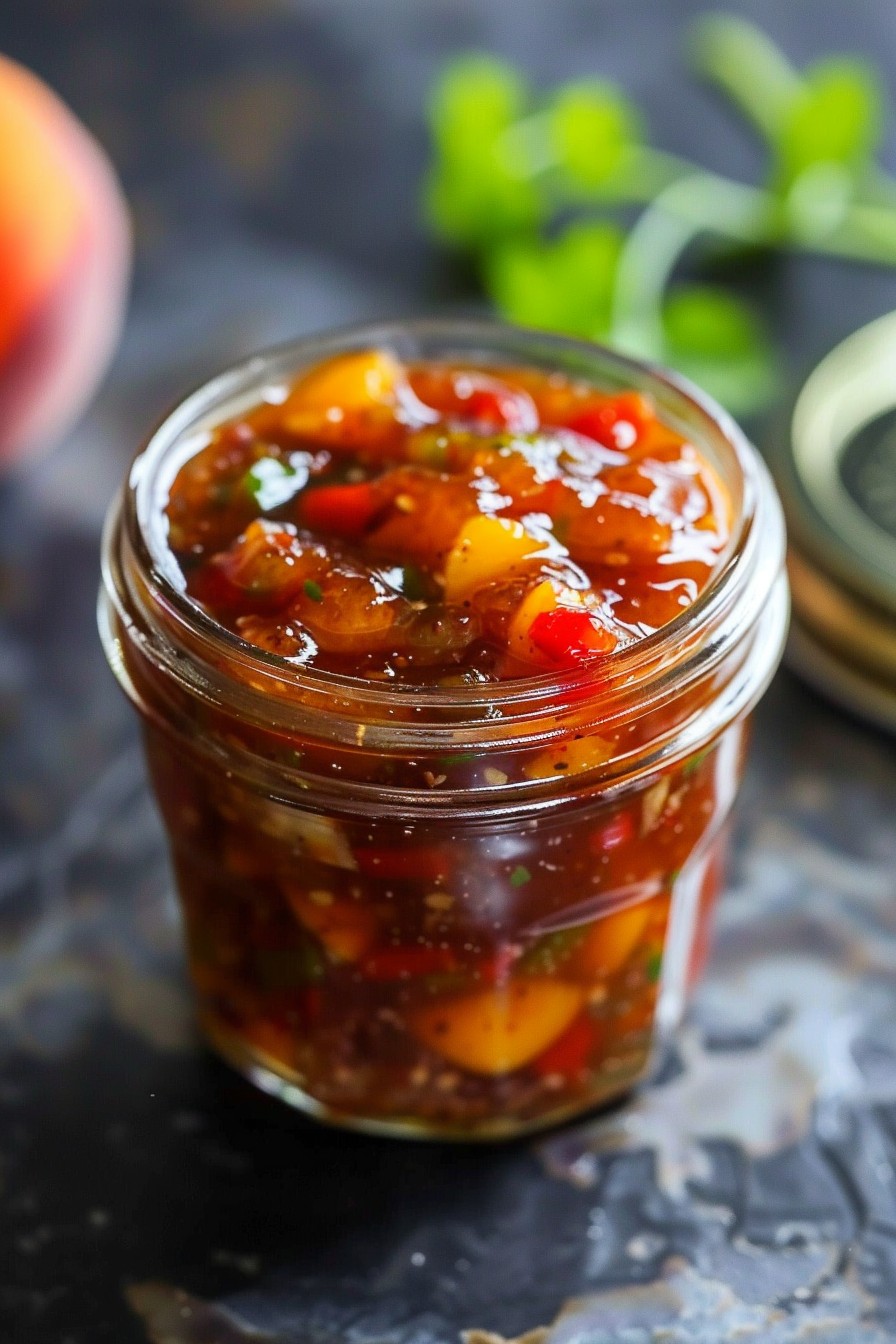 Peach Pepper Jam Recipe