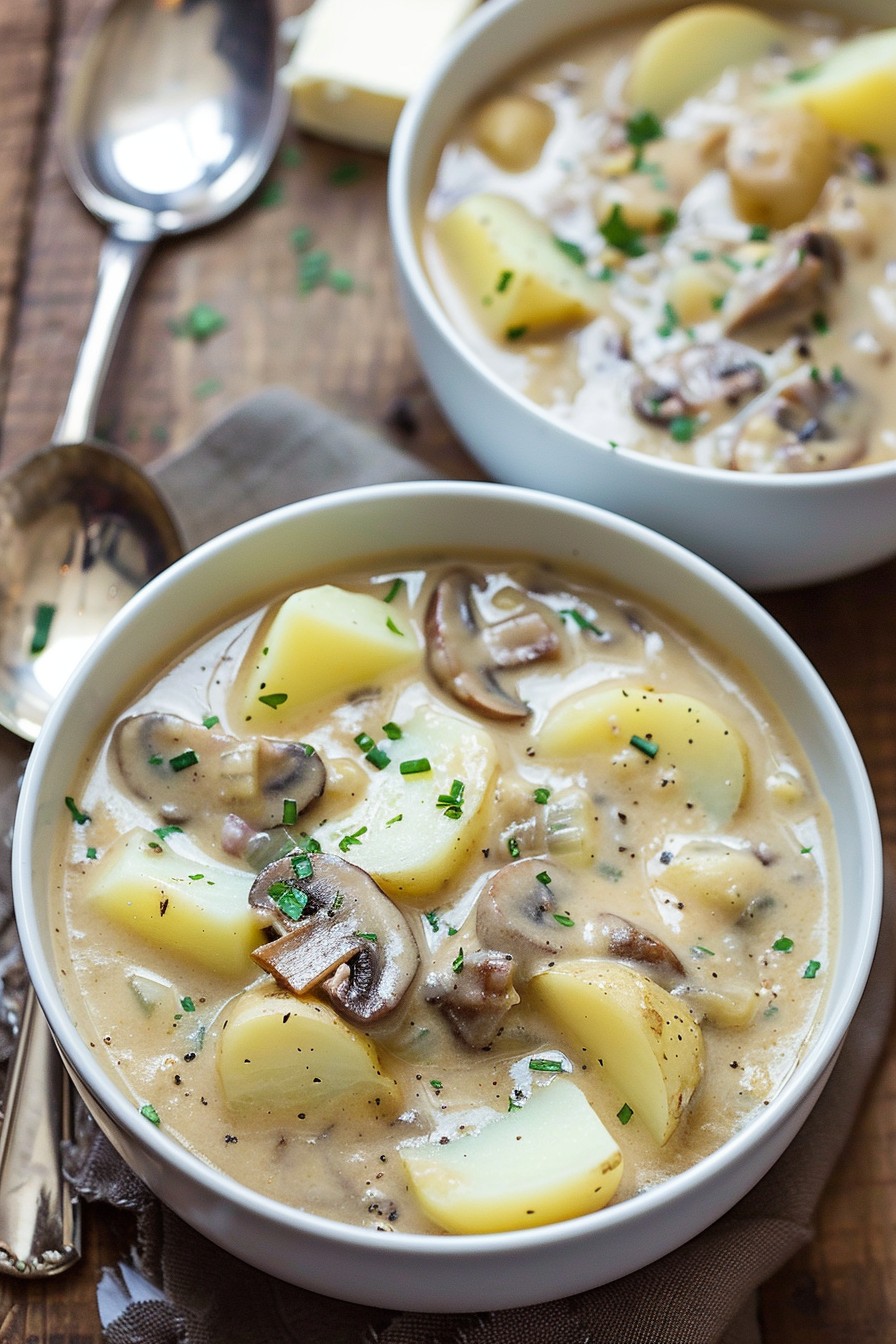Potato Soup Recipe Cream Of Mushroom