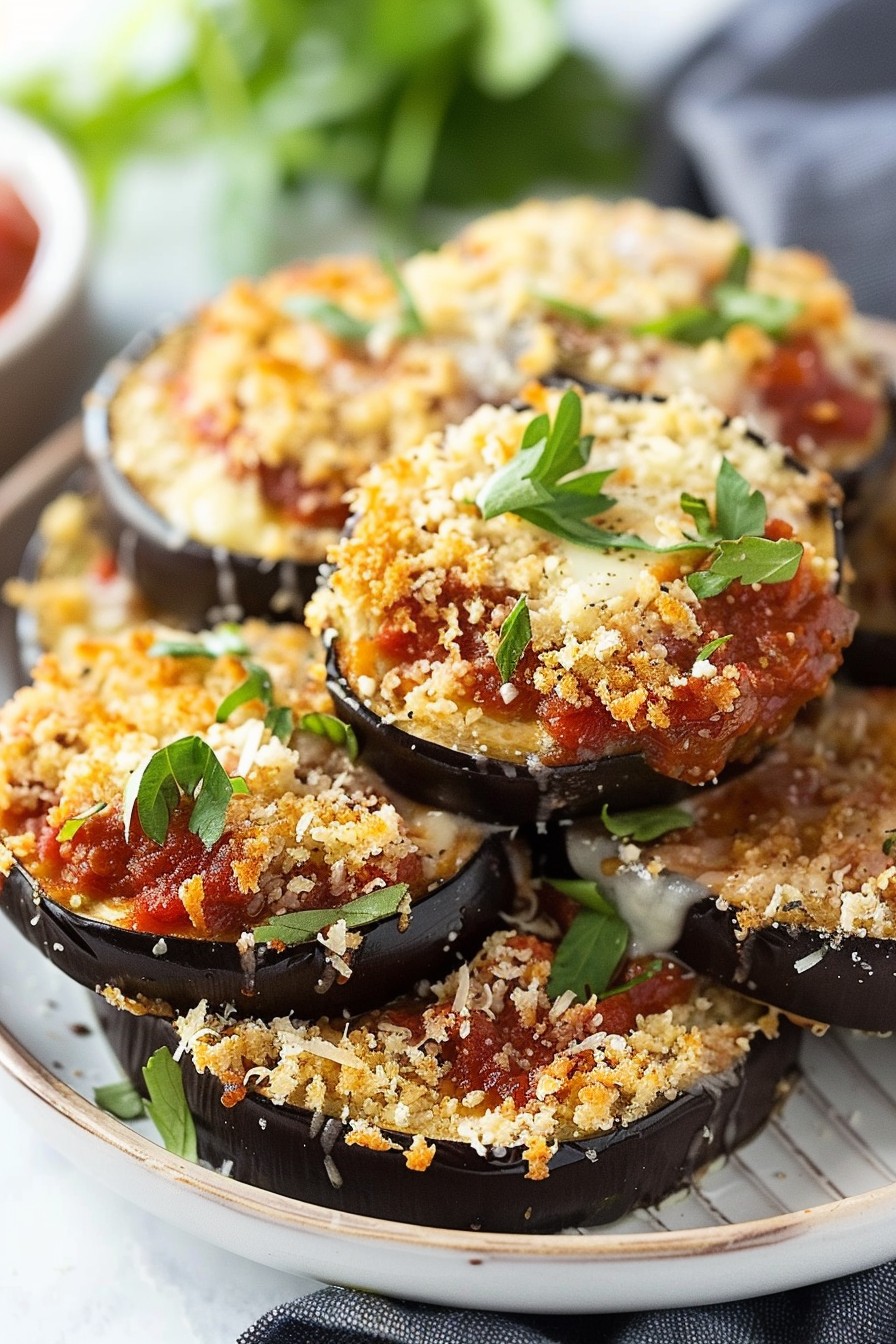 Recipe Baked Eggplant Parmesan