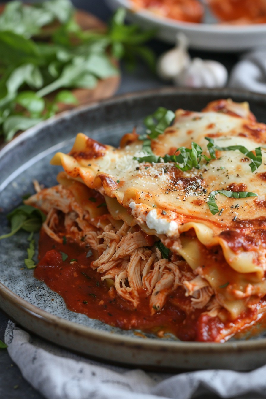 Recipe For Chicken Lasagna With Tomato Sauce