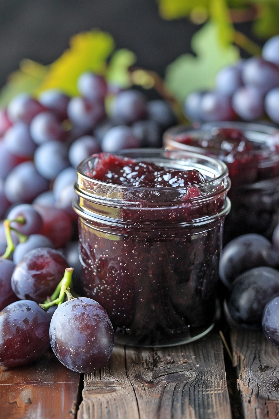 Recipe For Making Grape Jam