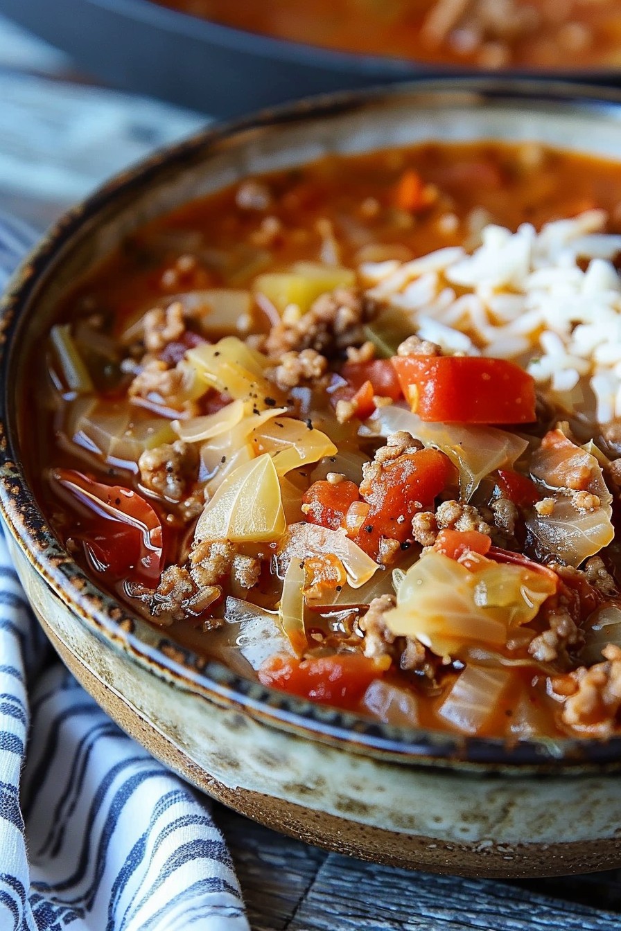 Recipe For Unstuffed Cabbage Soup