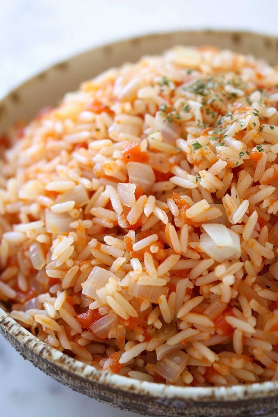 Rice And Tomato Sauce Recipe