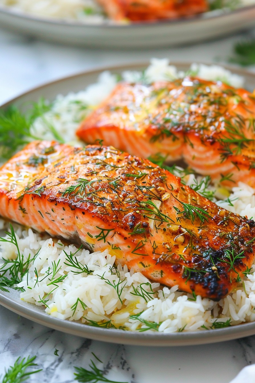 Salmon Rice Recipe