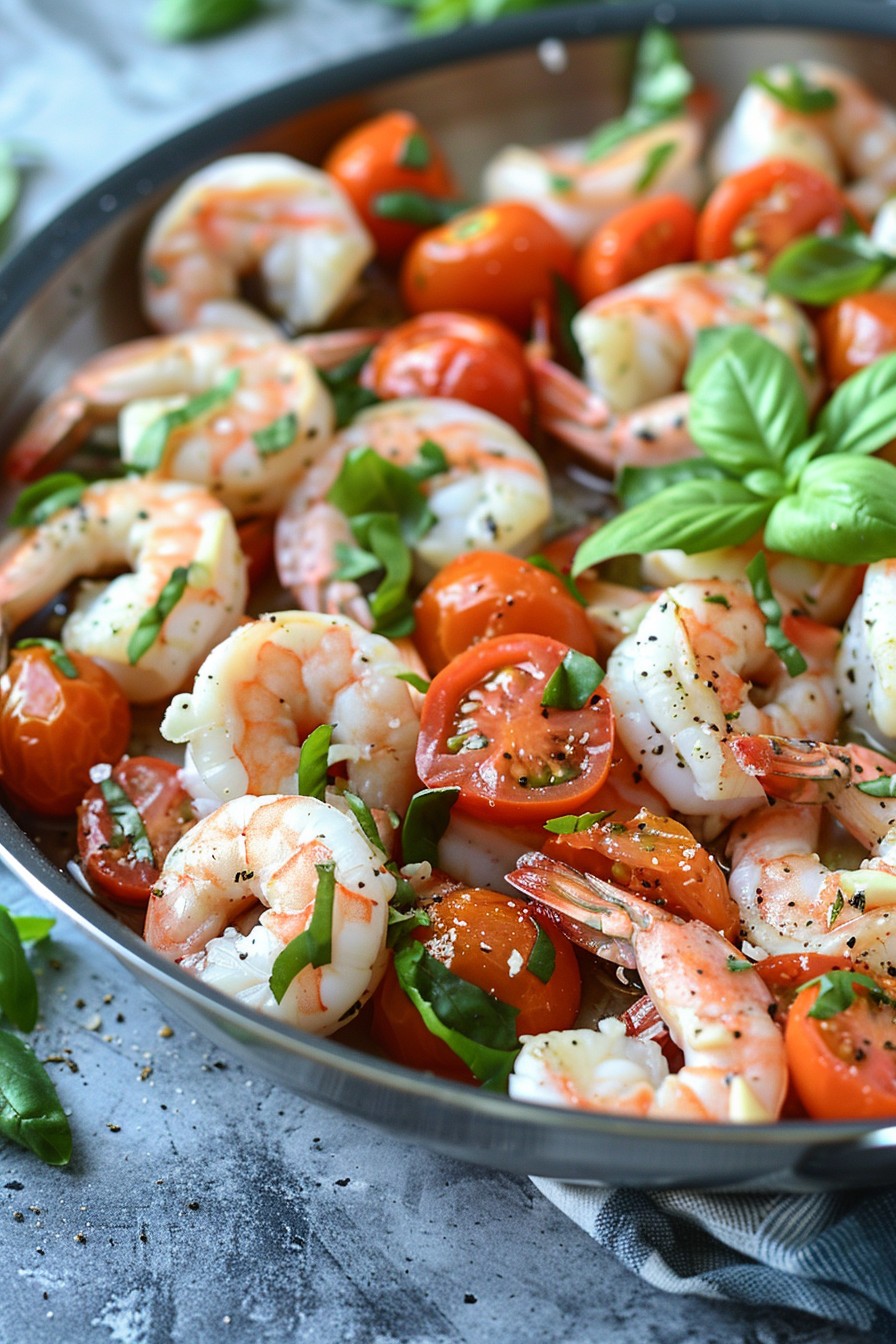 Shrimp And Tomatoes Recipe