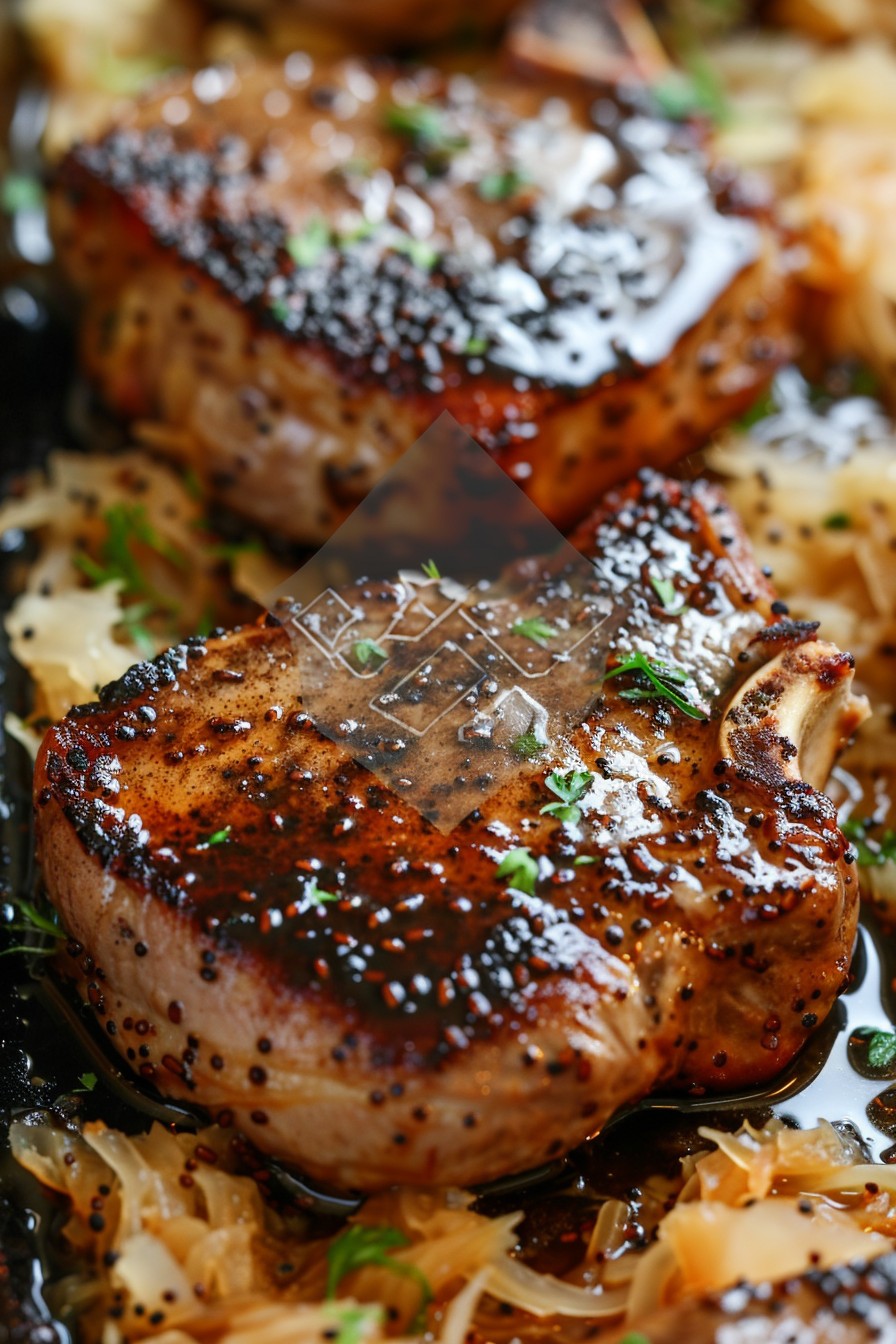 Simple Pork Chops And Sauerkraut Recipe