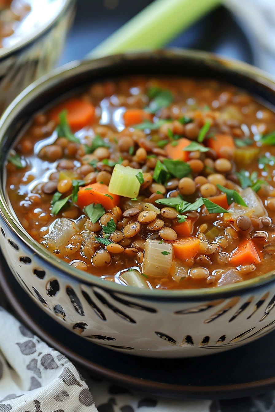 Soup With Lentils Recipe