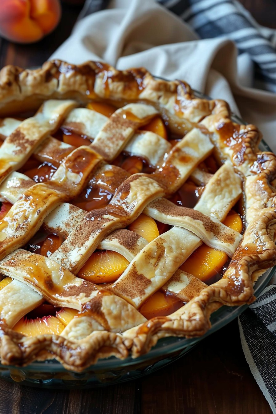 Southern Peach Pie Recipe