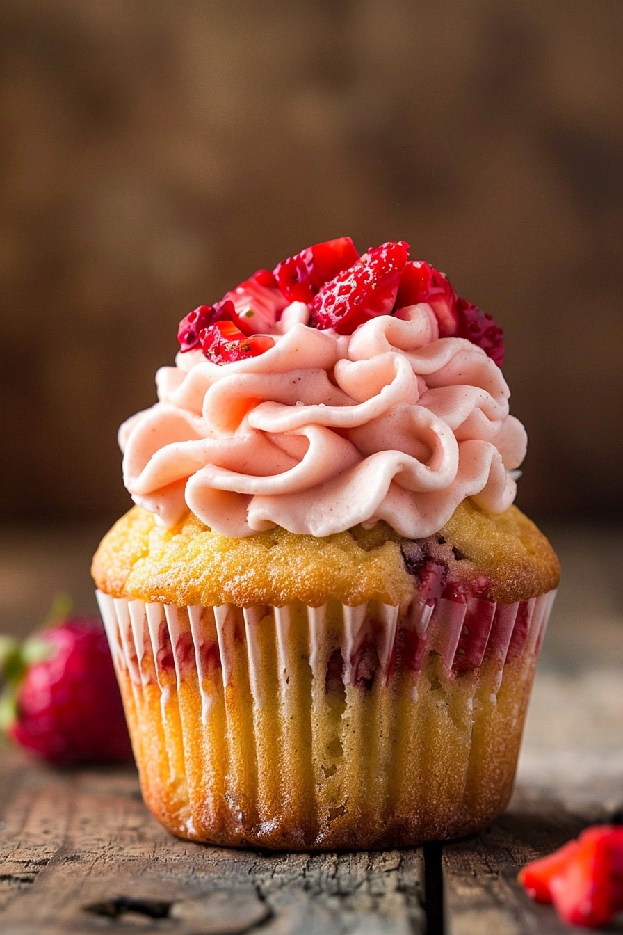 Strawberry Cupcake Recipe