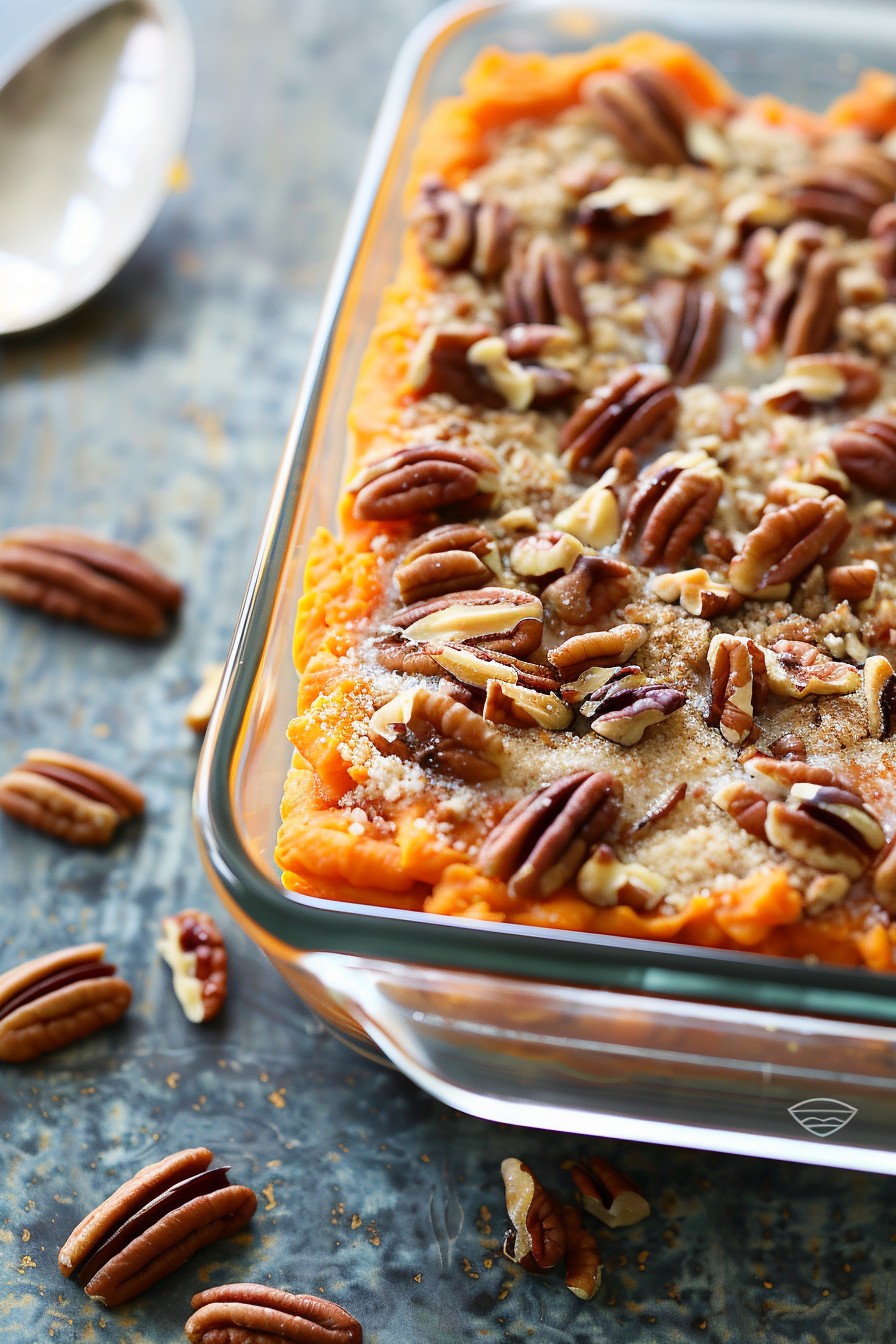 Sweet Potato Casserole Pecan Topping Recipe