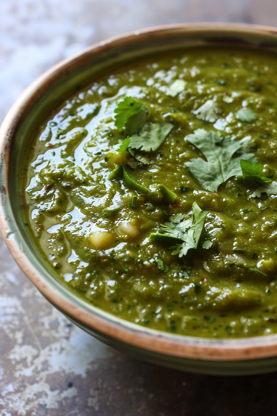 Tomatillo Enchilada Sauce Recipe