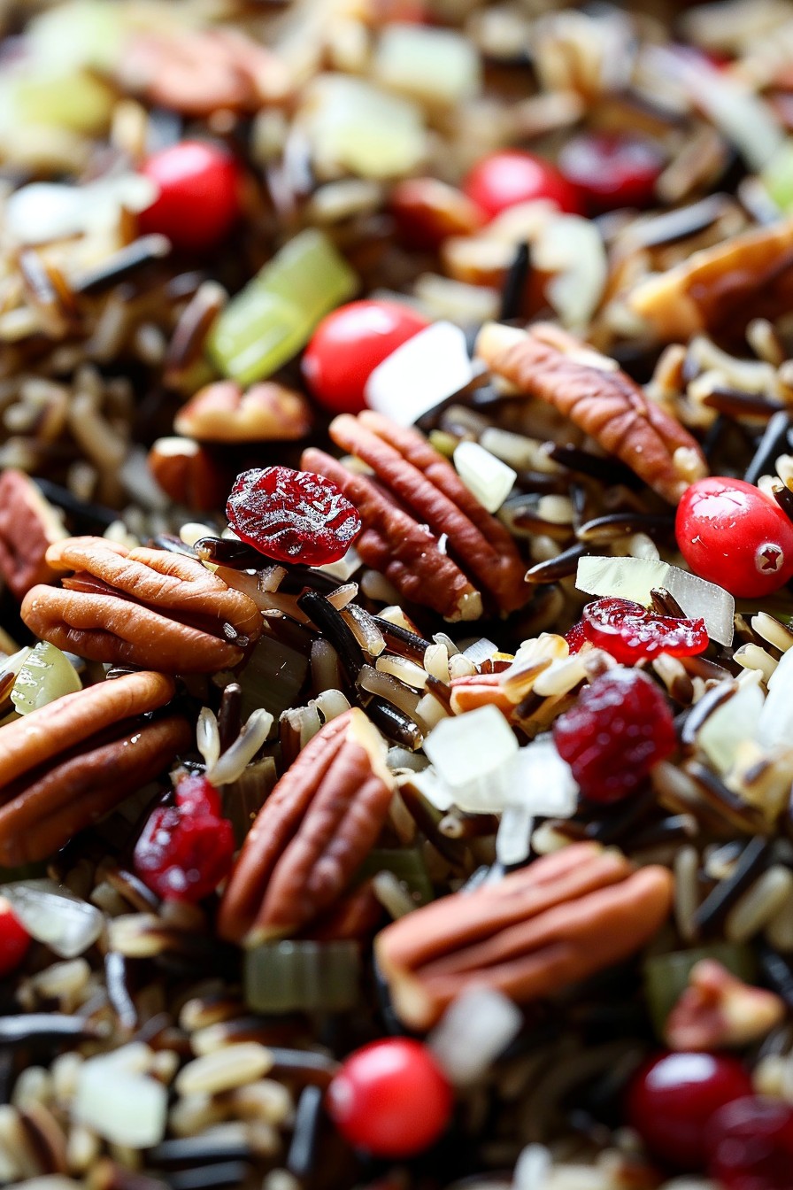 Wild Rice With Cranberries Recipe