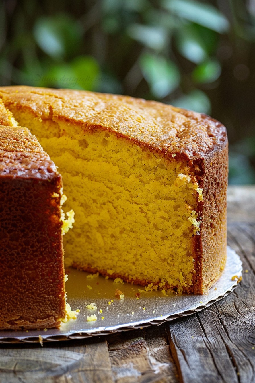 Yellow Gluten Free Cake Recipe